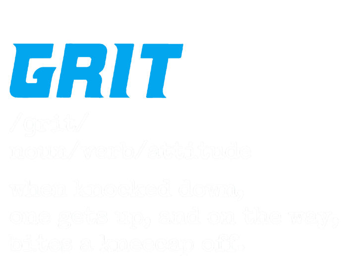 Grit Lions Definition Funny Detroit City Tall T-Shirt