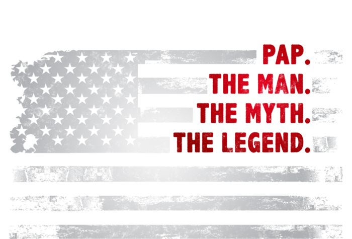 Pap The Myth Legend American Usa Flag Father’S Day Gift T-Shirt