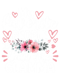 My Favorite People Call Me Glamma Funny MotherS Day Cute Gift Zip Tote Bag