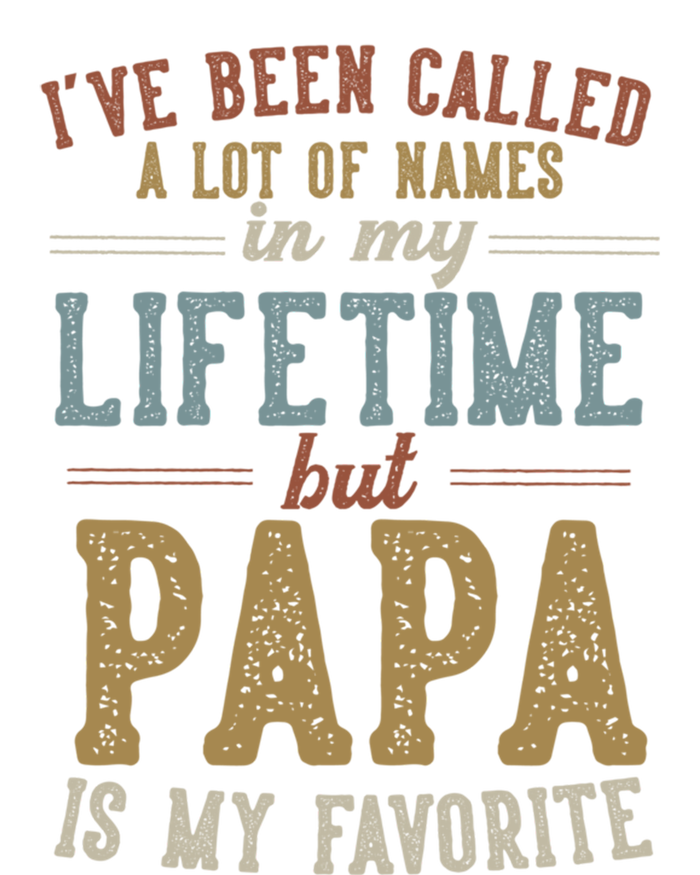 Papa Is My Favorite Name FatherS Day Papa Gift Toddler Hoodie