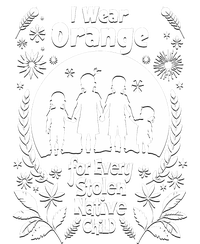 I Wear Orange For Every American Native Child Indian Pride Platinum Collection Golf Towel