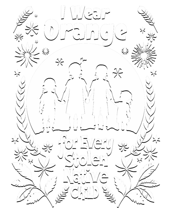 I Wear Orange For Every American Native Child Indian Pride Platinum Collection Golf Towel