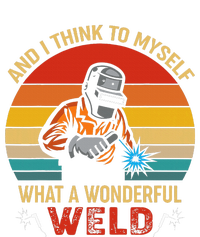 Retro And I Think To Myself What A Wonderful Weld Welding T-Shirt