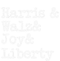 Harris Walz Joy Liberty Vote Kamala Harris President 2024 Sweatshirt