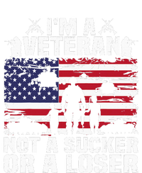 IM A Veteran Not A Sucker Or A Loser Zip Tote Bag