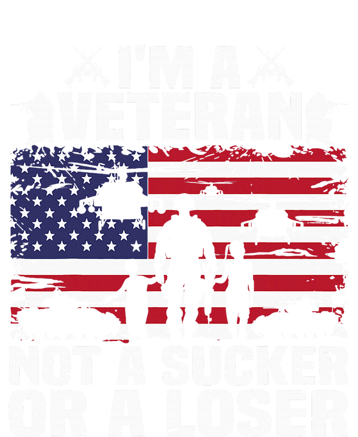 IM A Veteran Not A Sucker Or A Loser Zip Tote Bag