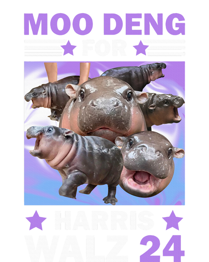 Moo Deng For Harris Walz 2024 Ladies Essential Flowy Tank