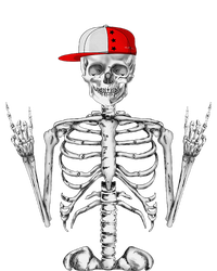 Rocker Skeleton Cap Cool Halloween Punk Rock T-Shirt