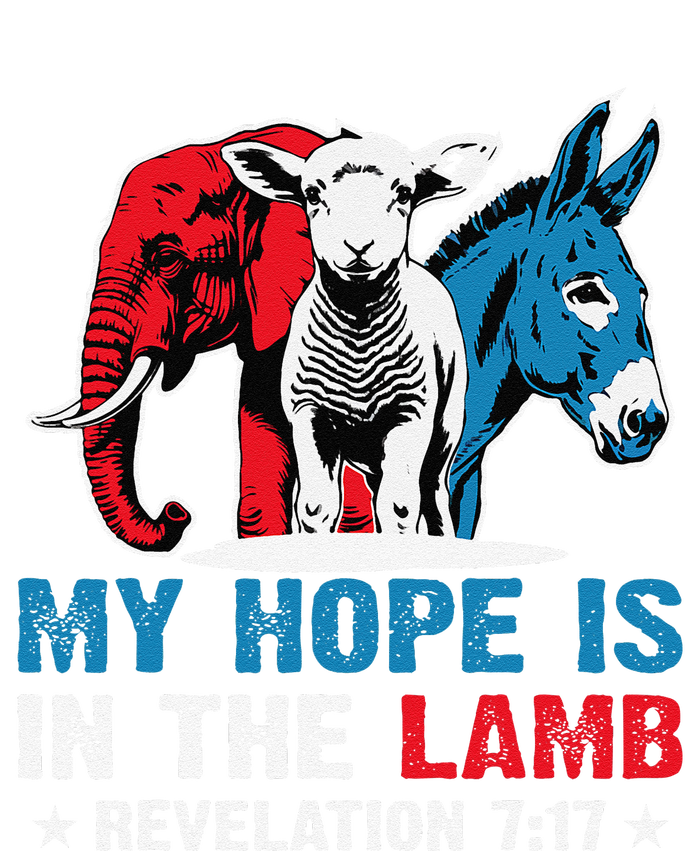 Hope Is In The Lamb My Christian God Jesus Humor Bumper Sticker