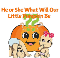 He Or She What Will Our Little Pumpkin Be Baby Party Tall T-Shirt