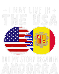 I May Live In The Usa But My Story Began In Andorra Women's T-Shirt