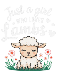 Lamb Just A Girl Who Loves Lambs Cute Animals Lover USA-Made Doggie Bandana