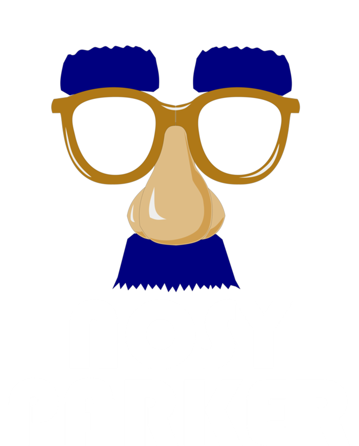 Nosy Parker Big Nose Funny Spy Glasses Dad Joke Fathers Day Cool Gift Full-Length Apron With Pockets