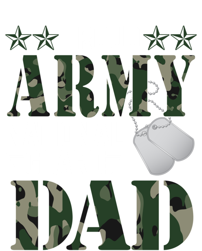 Proud Army National Guard Dad Military Family Veteran Cute Gift T-Shirt