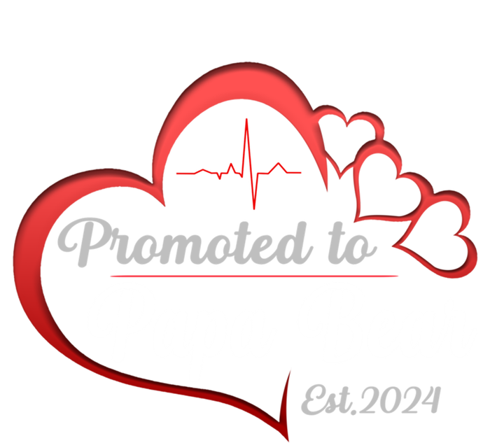 Promote To Papa Bear 2024 Funny Papa Bear Gift T-Shirt