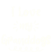 I Love My Granddogs Dog Grandma Grandpa Granddog Gift Women's Tri-Blend 3/4-Sleeve Raglan Shirt