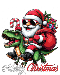 Merry Christmas Santa Claus Riding A T Rex Dinosaur Gift Sweatshirt