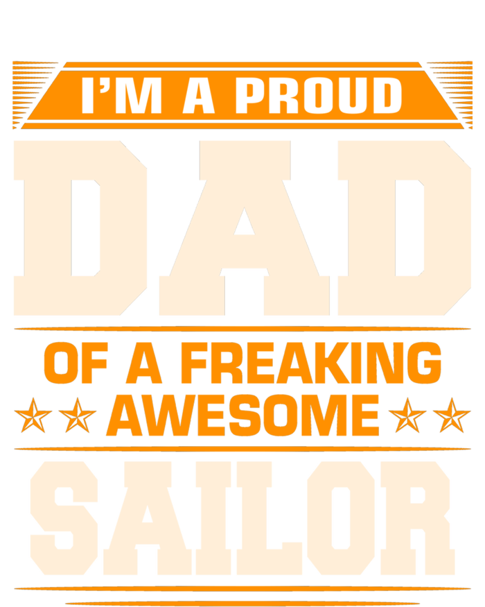 Proud Dad Of Awesome Sailor FatherS Day Gift Sustainable Beanie