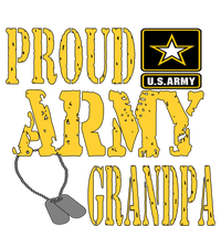 Proud Army Grandpa Gift Military Pride Great Gift Tall T-Shirt