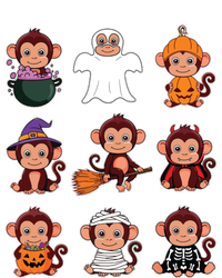 Monkey Halloween Costume Spooky Ghost Monkey Halloween Impact Tech Backpack