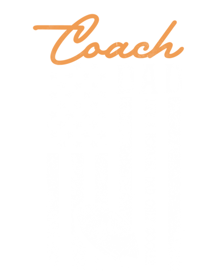 Football Coach Dad Like A Normal Dad Only Cooler Usa Flag Gift Women's T-Shirt