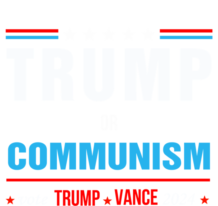 Trump Or Communism Vote Trump Vance 2024 Gift Tank Top