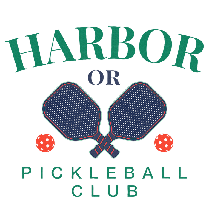 Harbor Or Pickleball Club For Paddle Players V-Neck T-Shirt