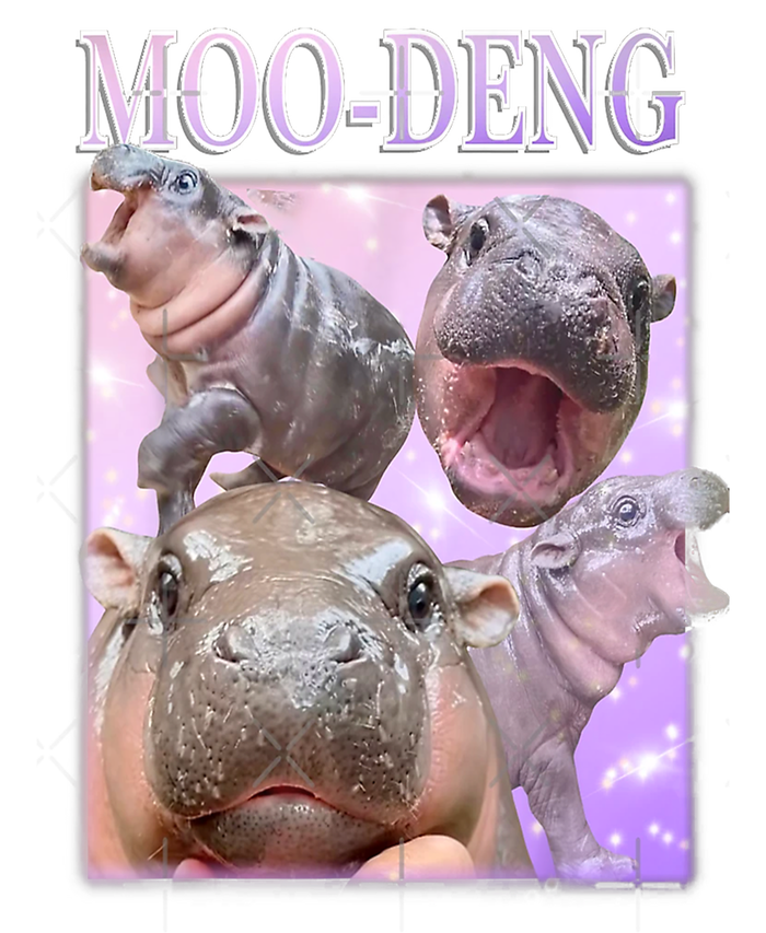 Baby Pigmy Hippo Moodeng Funny Moodeng The Famous Gift Infant Fleece One Piece