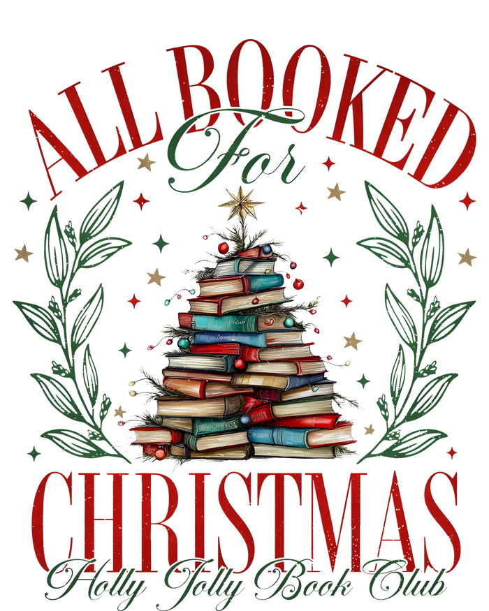 All Booked For Christmas Books Club T-Shirt