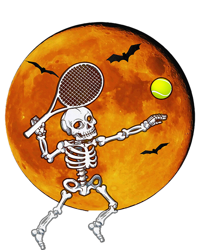 Skeleton Tennis Halloween Racket Ball Toddler Sweatshirt