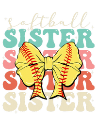 Softball Sister Vintage Sport Lover Sister Womens Funnel Neck Pullover Hood