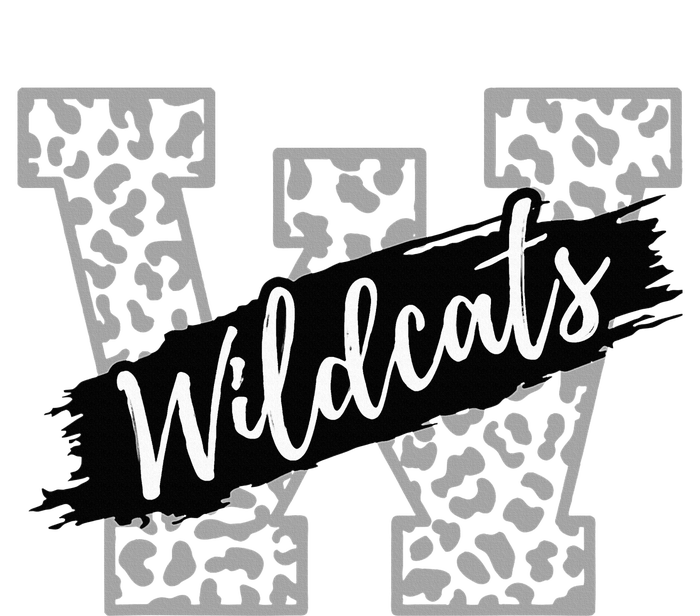 Wildcats Mascot School Sports Spirit Game Day Sport Fan Team Kids Hoodie