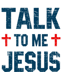 Funny Talk To Me Jesus Christ Vintage Premium Pullover Hoodie