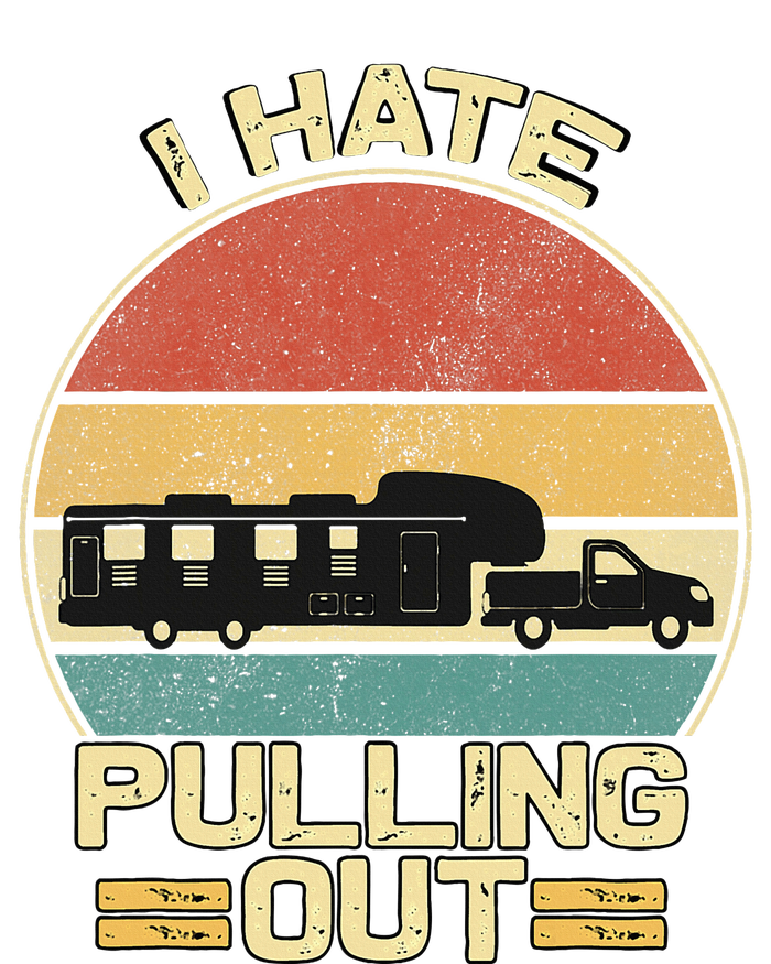 I Hate Pulling Out Funny Camping Trailer Sweatshirt Cinch Pack Bag