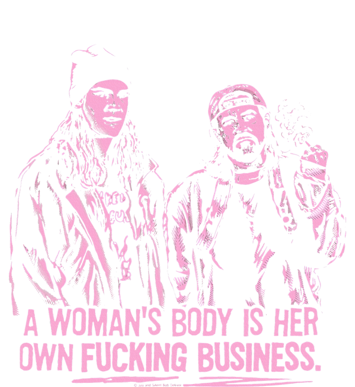 Jay And Silent Bob A WomanS Body Is Her Own Business Ladies Essential Tank