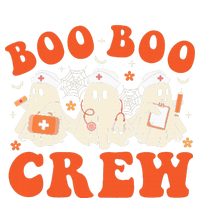 Boo Boo Crew Nurse Ghost Scrub Top Nursing Halloween Costume Tall Hoodie