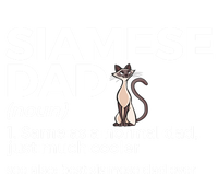 Siamese Cat Dad Definition Funny Best Siamese Dad Ever Great Gift T-Shirt