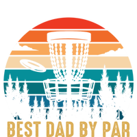 Best Dad By Par Funny Disc Golfing Dad Meaningful Gift T-Shirt