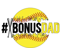 Softball Bonus Dad Proud Softball Player Bonus Dad Meaningful Gift Bumper Sticker