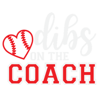 Softball Coach Dad Mom Dibs On The Coach Baseball Assistant Gift Hoodie