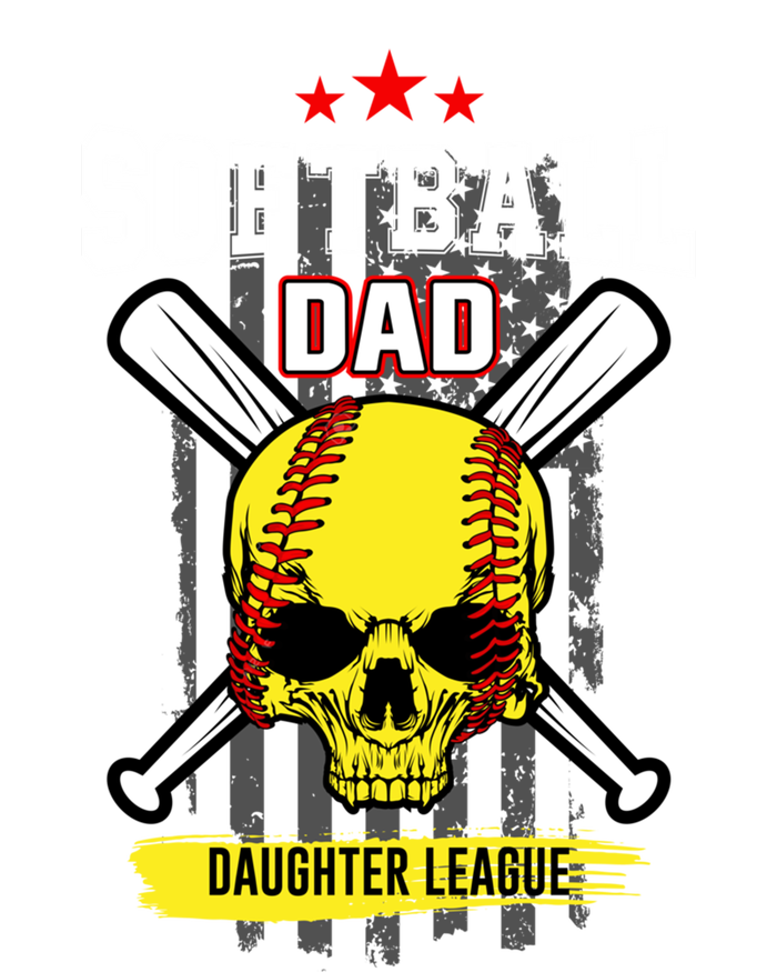 Softball Dad Daughter League Gift T-Shirt