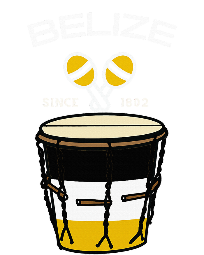 Proud Belizean Belize Since 1802 Garifuna Cultural Music T-Shirt