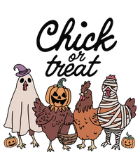 Funny Witch Spooky Chicken Halloween Costume Chick Or Treat Gift T-Shirt