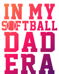 Softball Daddy Humor Design Funny Softball Dad Gift Tank Top