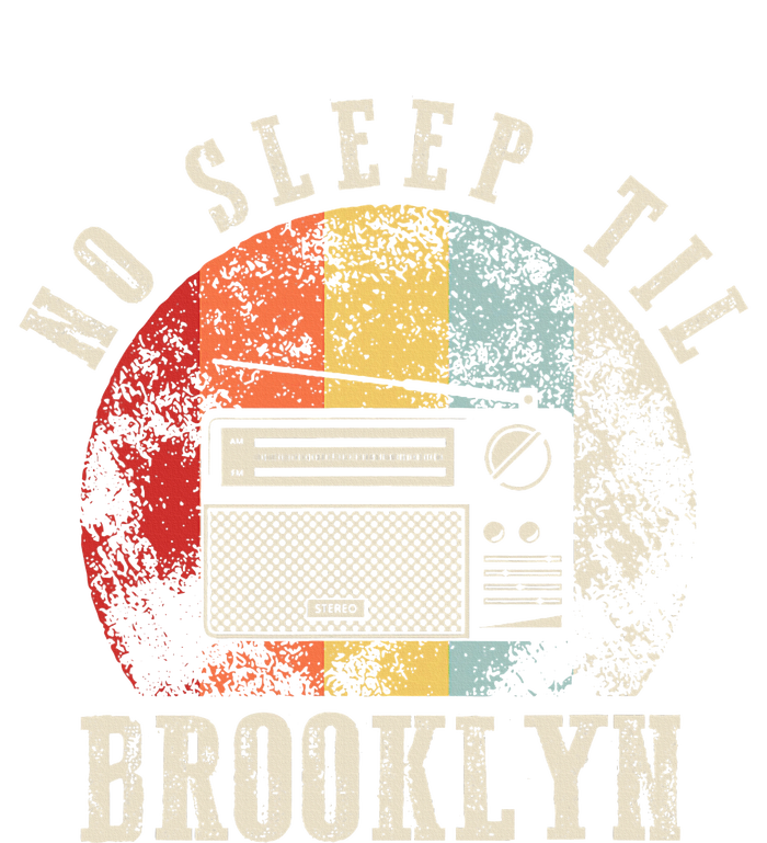 Retro No Sleep Til Brooklyn Old School Portable Stereo Women's T-Shirt