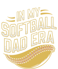 Softball Dads FatherS Day Softball In My Softball Dad Era Gift Sustainable Knit Beanie