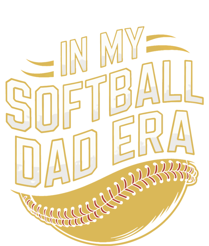 Softball Dads FatherS Day Softball In My Softball Dad Era Gift Sustainable Knit Beanie