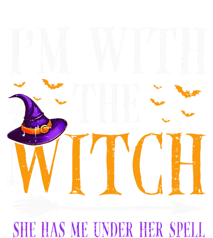 Halloween Matching Couples Costume IM With The Witch Premium Hoodie