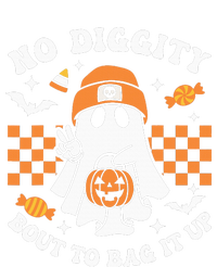 Halloween Ghost No Diggity Bout To Bag It Up Women's Flannel Pajama Set