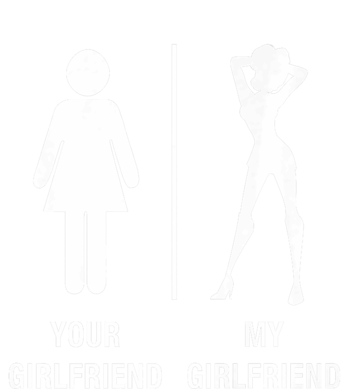 Your Girlfriend My Girlfriend Sexy Hot Bae Ladies PosiCharge Competitor Racerback Tank